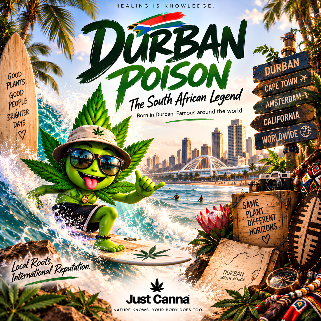 🇿🇦 Durban Poison: The South African Legend
