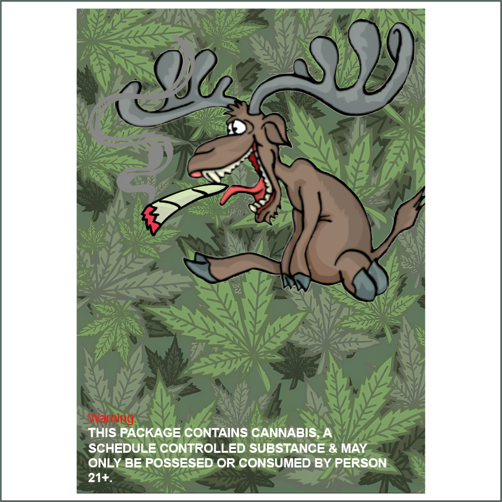 Wacky Moose Premium Pre-Rolls - Kingsize - Indoor - Durban Poison (Sativa)