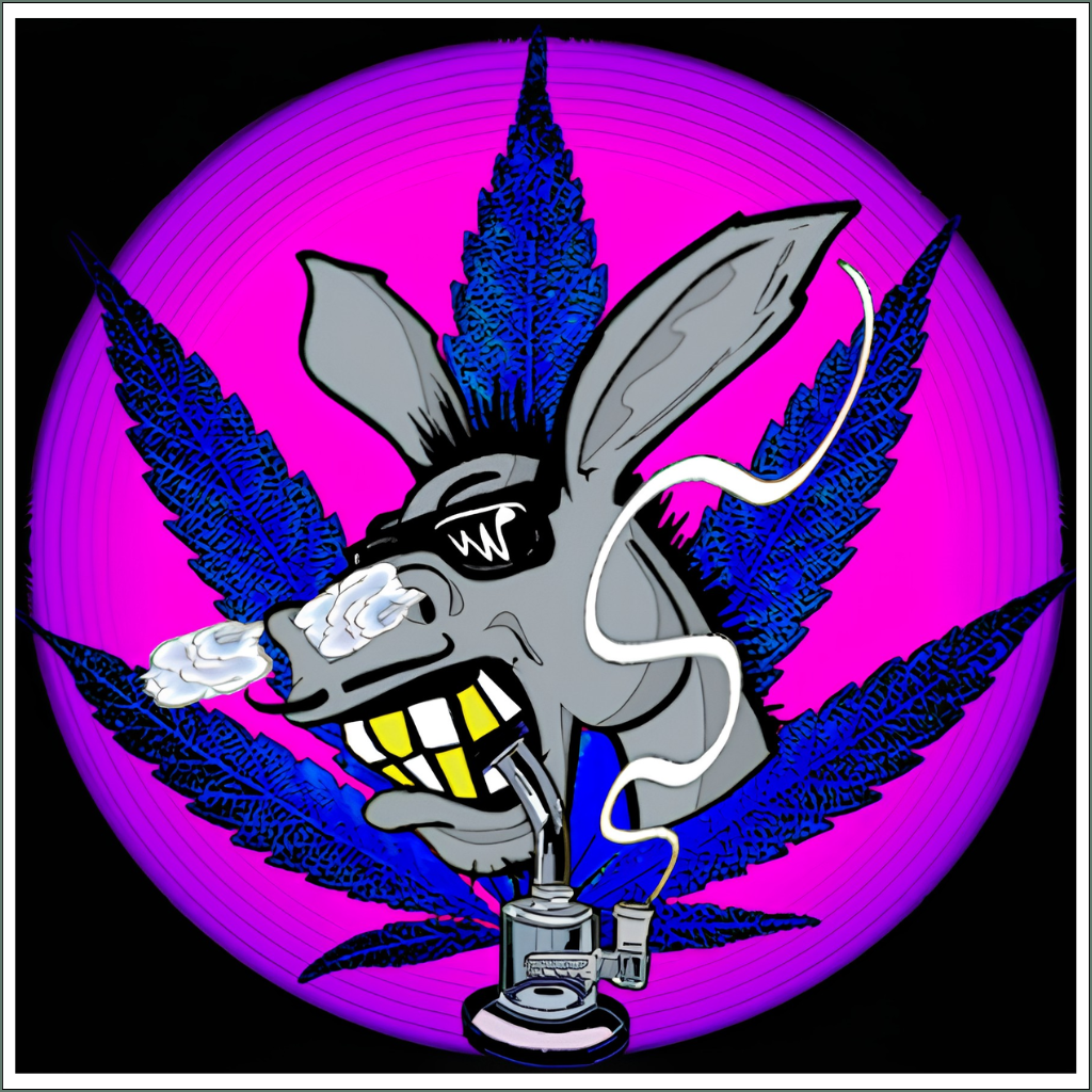 Dabbing Donkey "Pocket Rockets" (Kief + Distillate Jacket + Indoor Flower) - Mini's - 3's