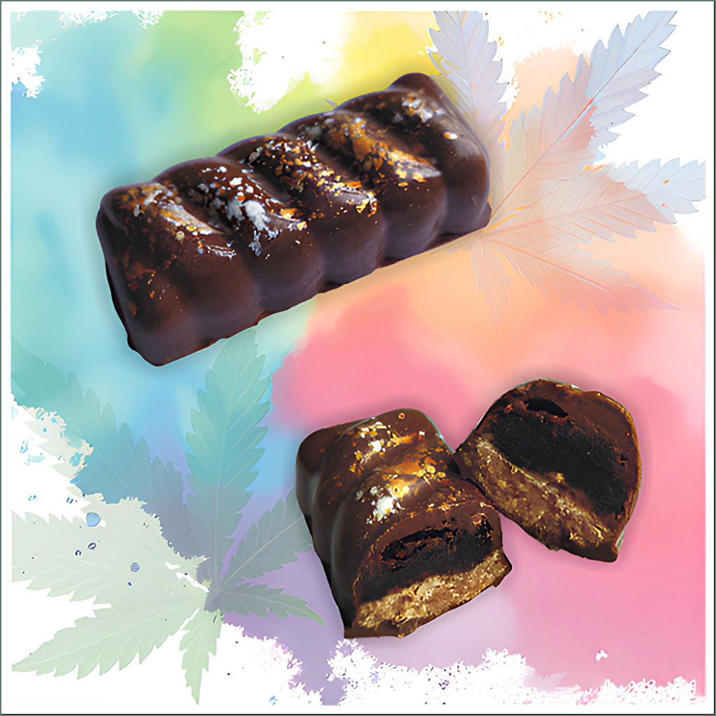 Fudge Brownie Bar - Multiple strength options (Pack of 10)