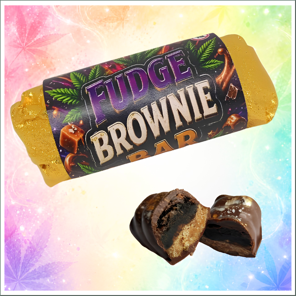 Fudge Brownie Bar - Multiple strength options (Pack of 10)