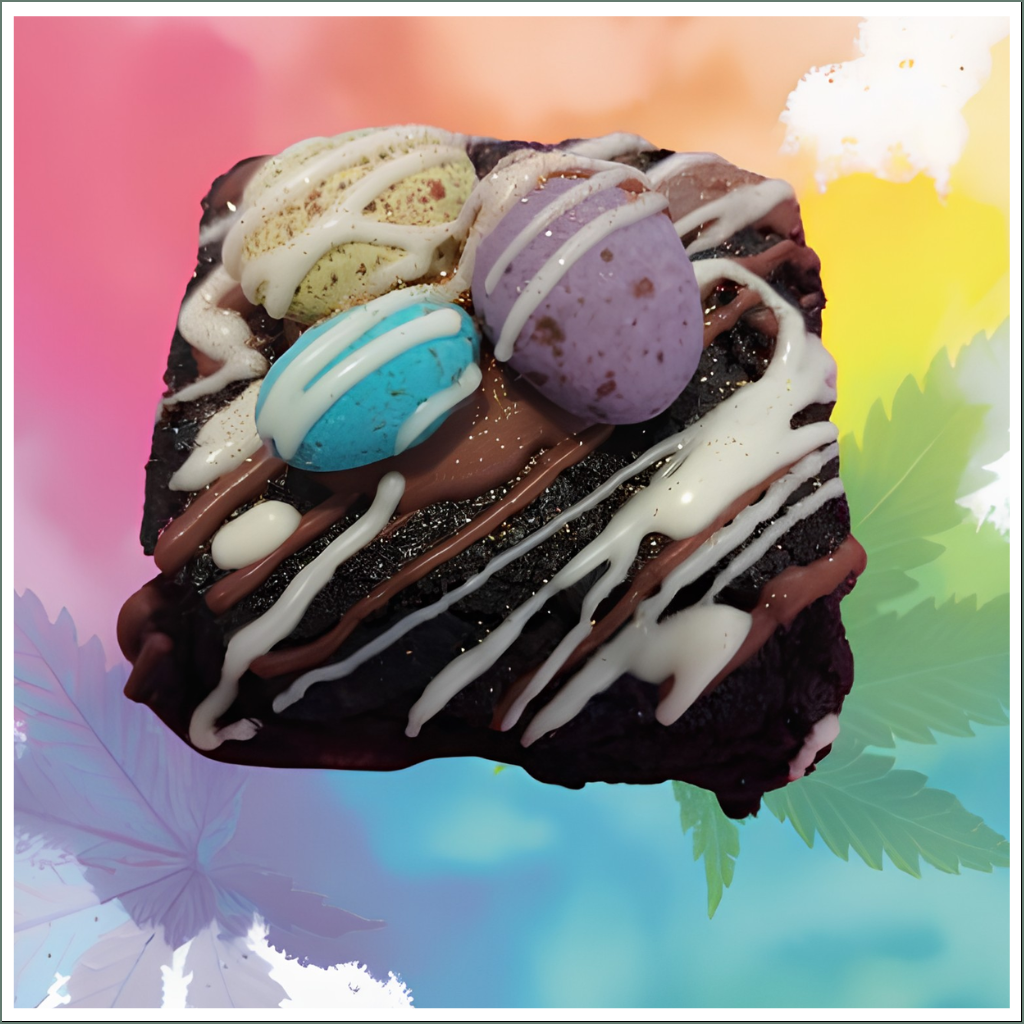 Belgian Chocolate Brownies - Speckled Eggs (Pack of 10)