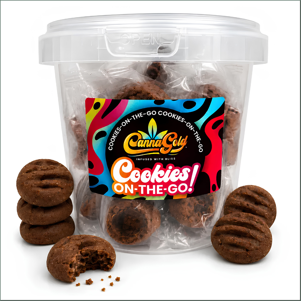 Chocolate Chip Cookies On-The-Go 1200mg (40x30mg) – Large Tub