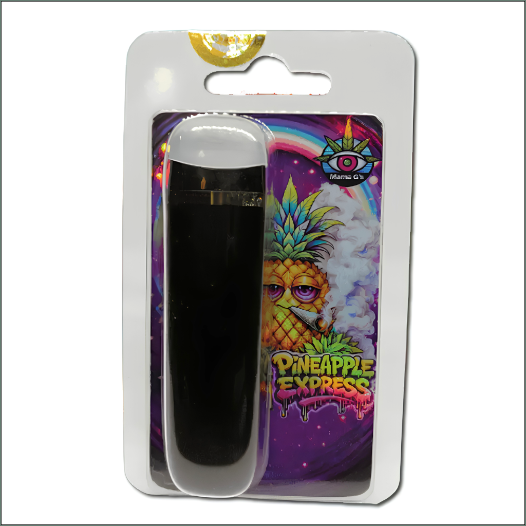 Pure Distillate Disposable Vapes 1ml - Pineapple Express (Sativa)