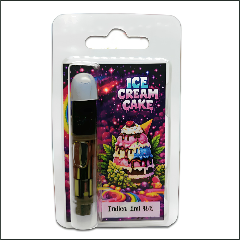 Distillate Vape Cart 1ml - Ice Cream Cake (Indica)