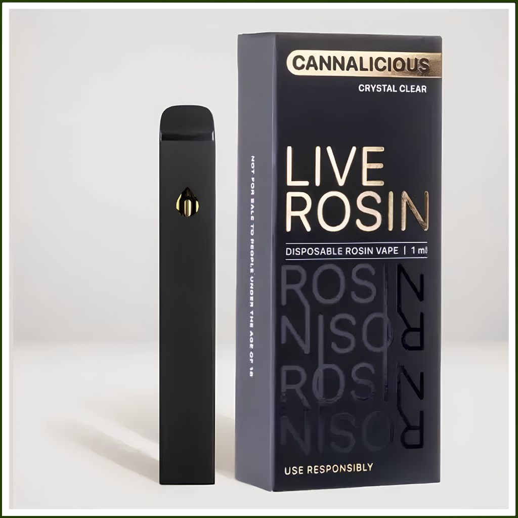 Live Rosin THC Disposable Vape 1ml