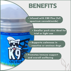K9 Budz Medicated Pellets 170g (CBD Plus)