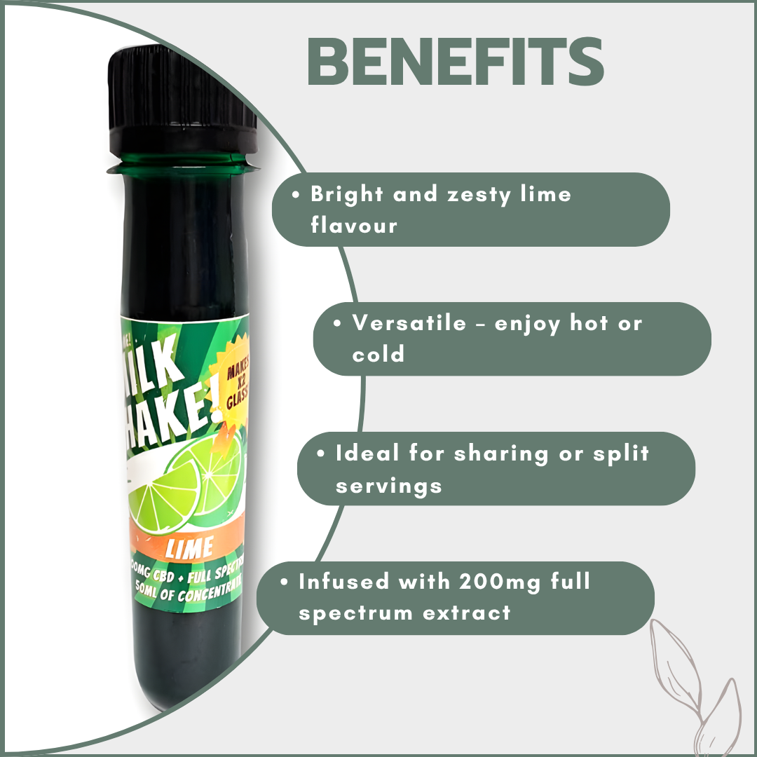 Milkshakes 200mg Full Spectrum - Lime