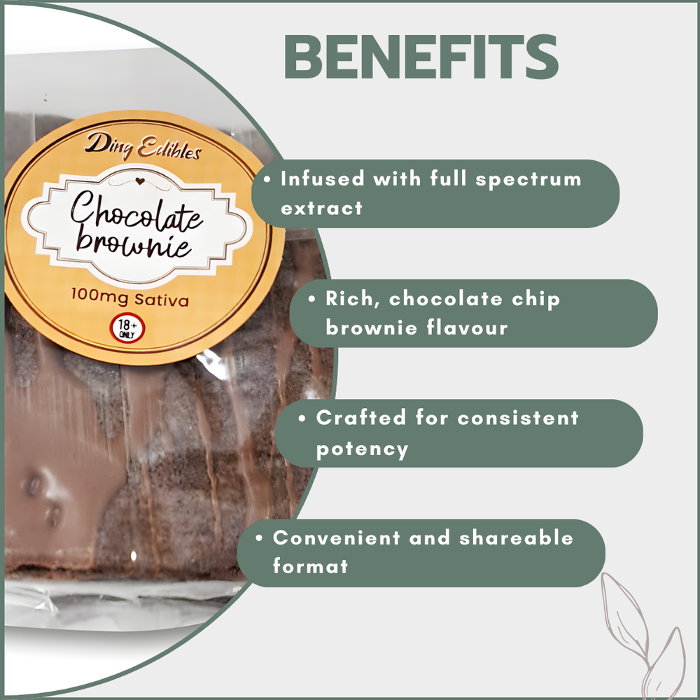 Chocolate Brownies - 100mg Full Spectrum (12 Brownies)