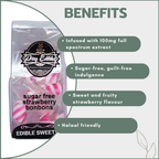 Strawberry Bon Bons 100mg Full Spectrum (Sugar Free)