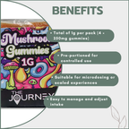 Magic Mushroom Gummies - AMA 1g (4x250mg)