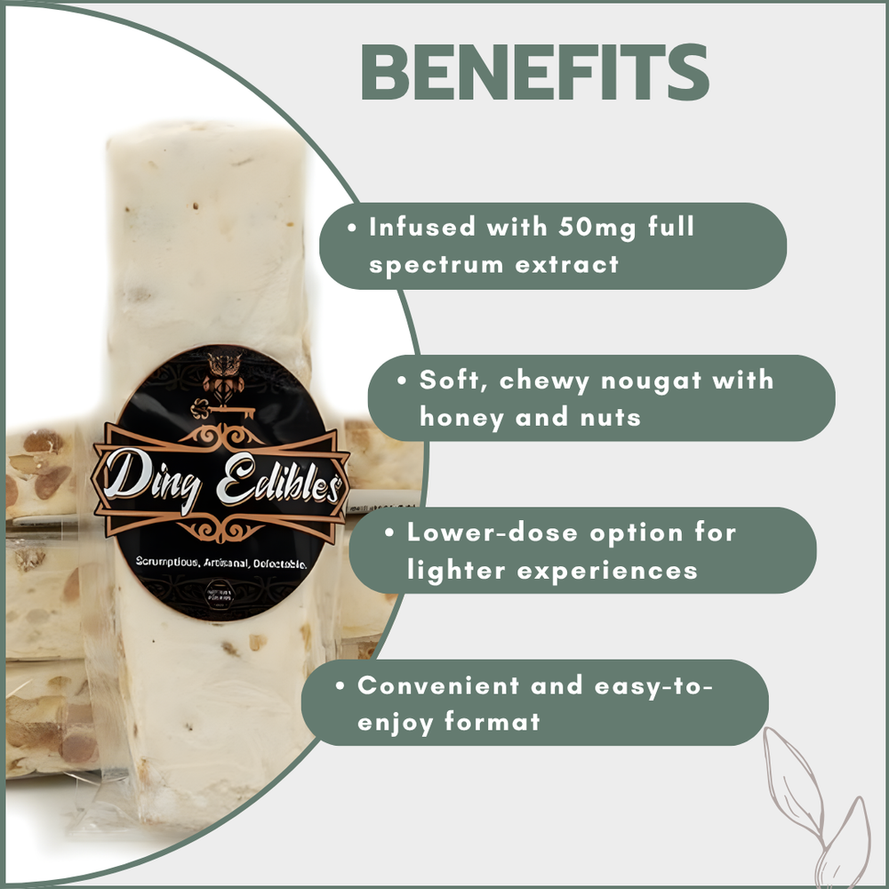 Ding Nougat 50mg Full Spectrum