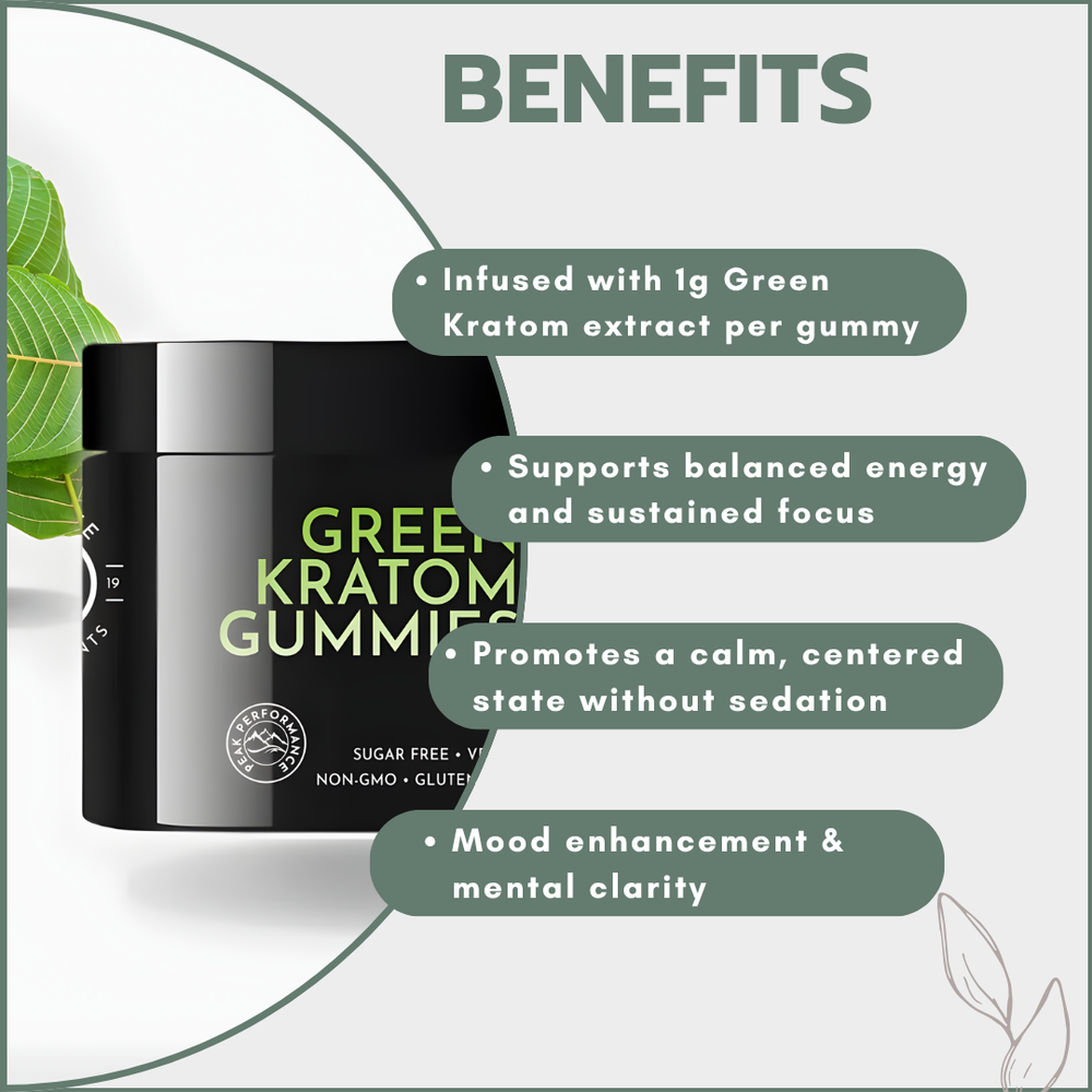 Green Kratom Gummies (30x1g)