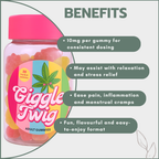 Giggle Twig Gummies 300mg (30x10mg)
