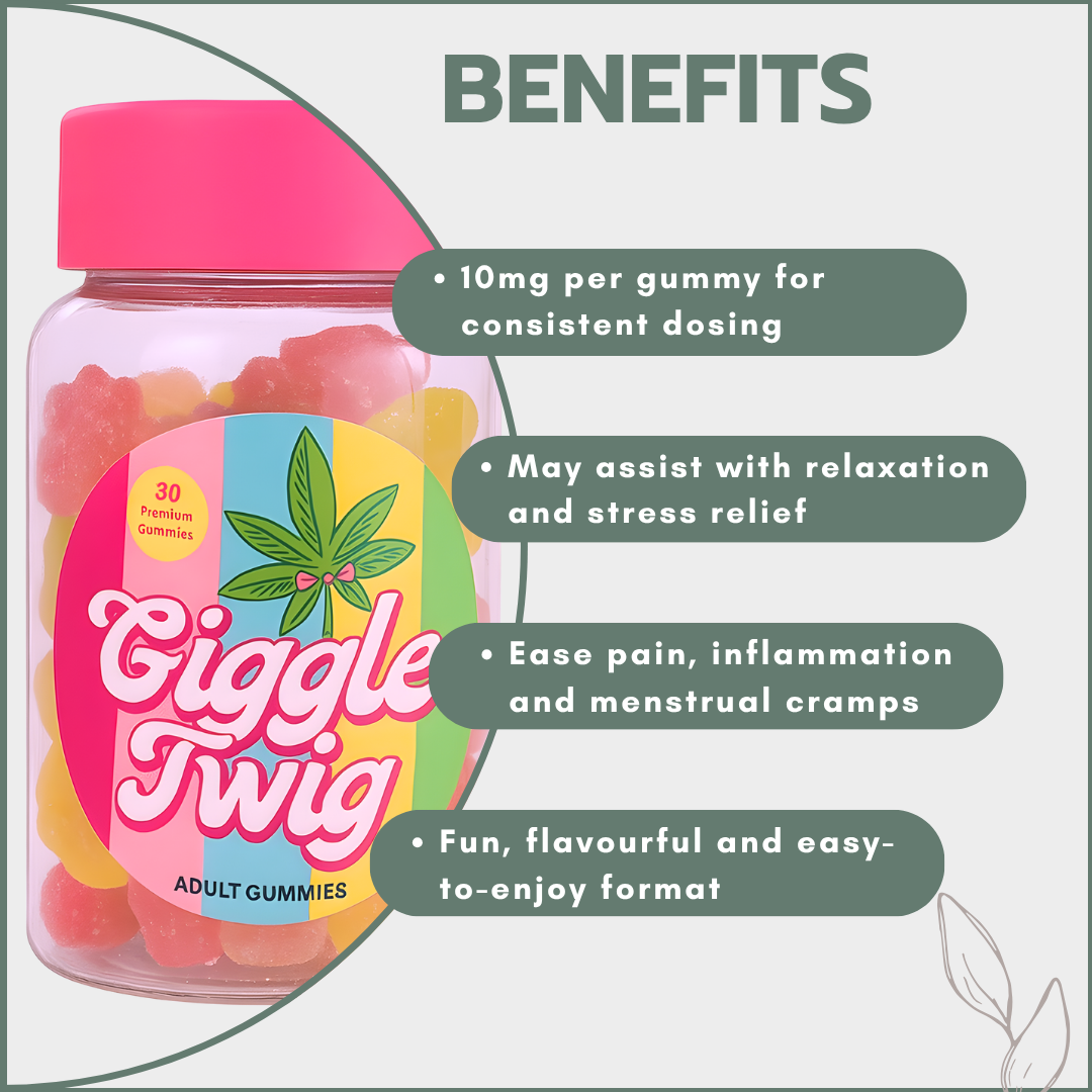 Giggle Twig Gummies 300mg (30x10mg)