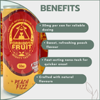 Forbidden Fruit Tonic 50mg - Peach Fizz (300ml)
