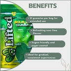 Sour Lime Gummies 250mg (31x8mg)