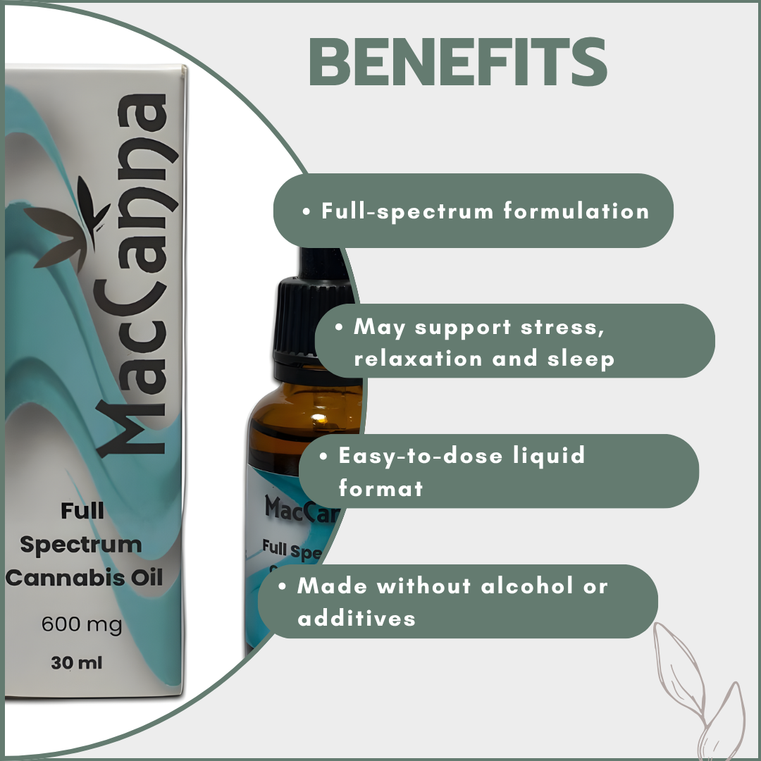Full Spectrum CBD Oil 600mg (30ml)
