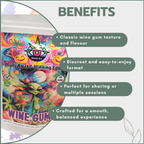 Gummies - Wine Gums 200mg (10x20mg)