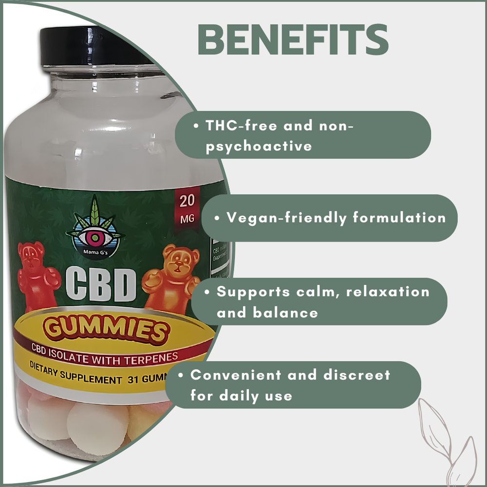 CBD Fruit Pastilles - Vegan Gummies 620mg (31x20mg)
