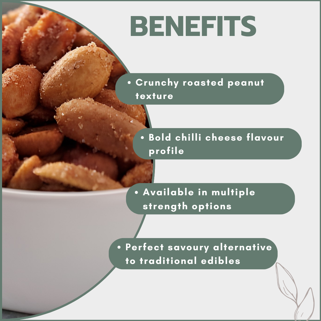 Canna Savoury Peanuts - Chilli Cheese (10 Packs)