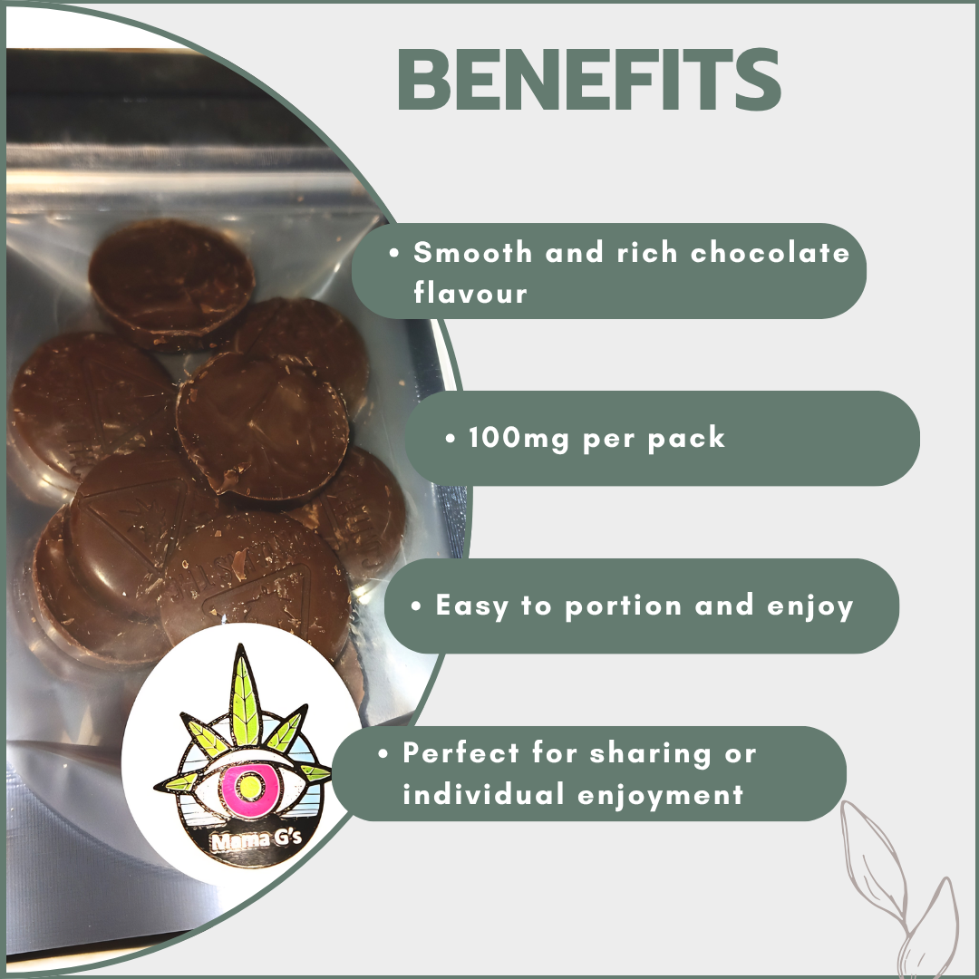 Chocolate Drops 100mg (10 Packs)