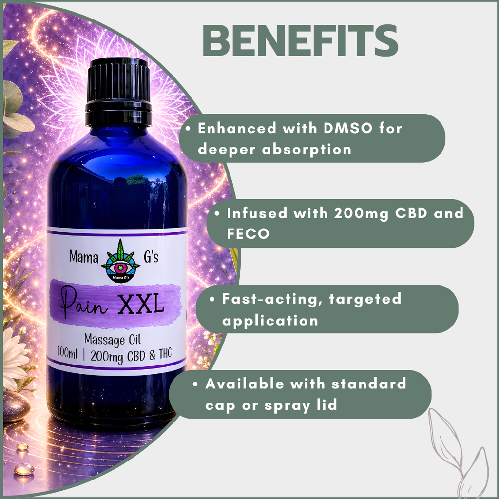 Pain XXL Massage Oil with DMSO 100ml
