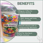 High Chews Fruit Flavoured Toffees 200mg (10x20mg)