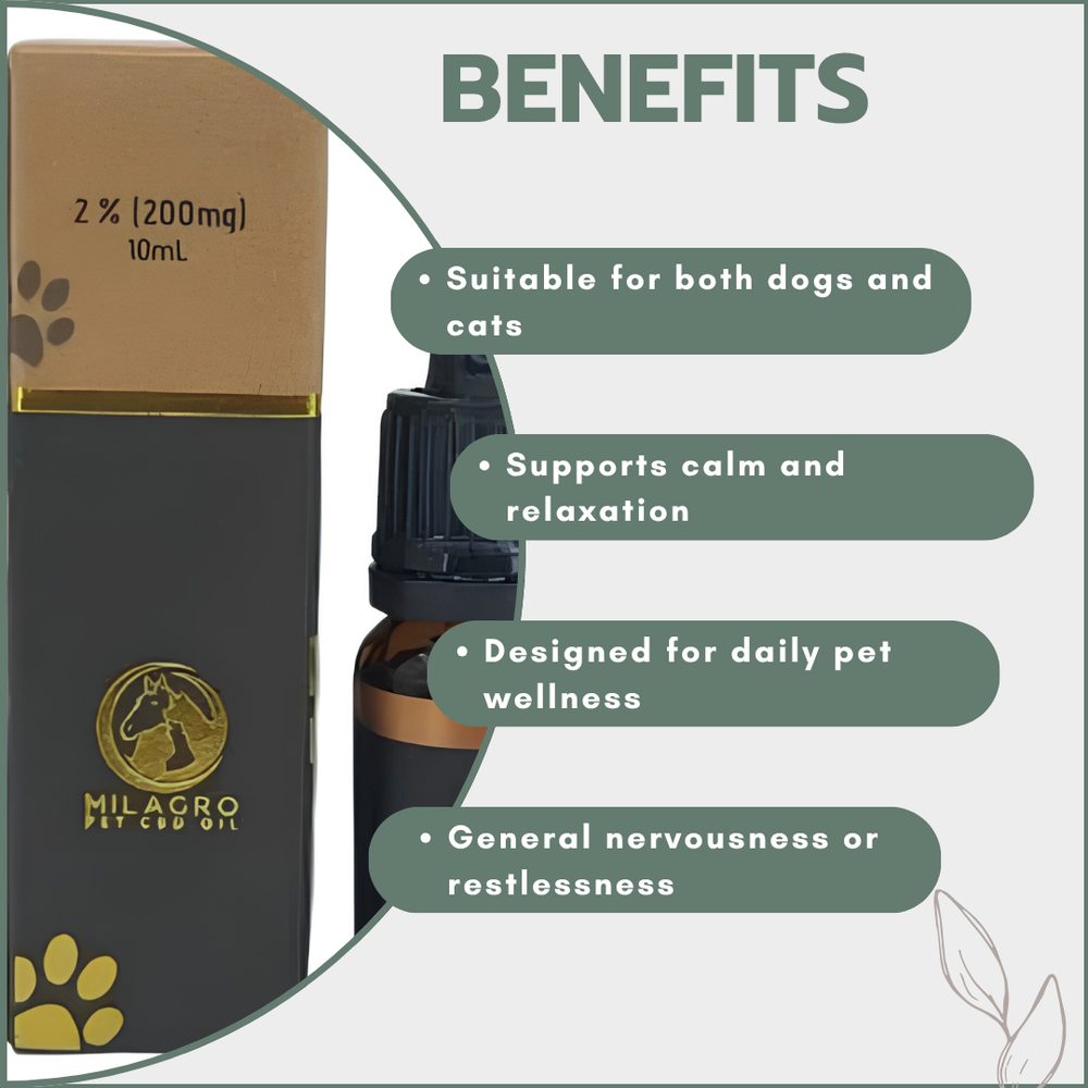 Milagro CBD Pet Oil 200mg 10ml