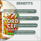 YesYes Health - Cordyceps Mushroom 60's