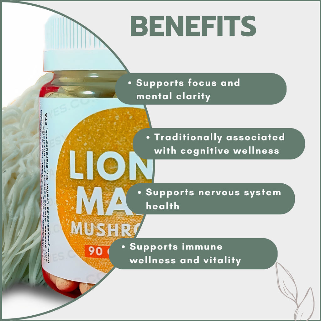 YesYes Health - Lion's Mane Mushroom 90's