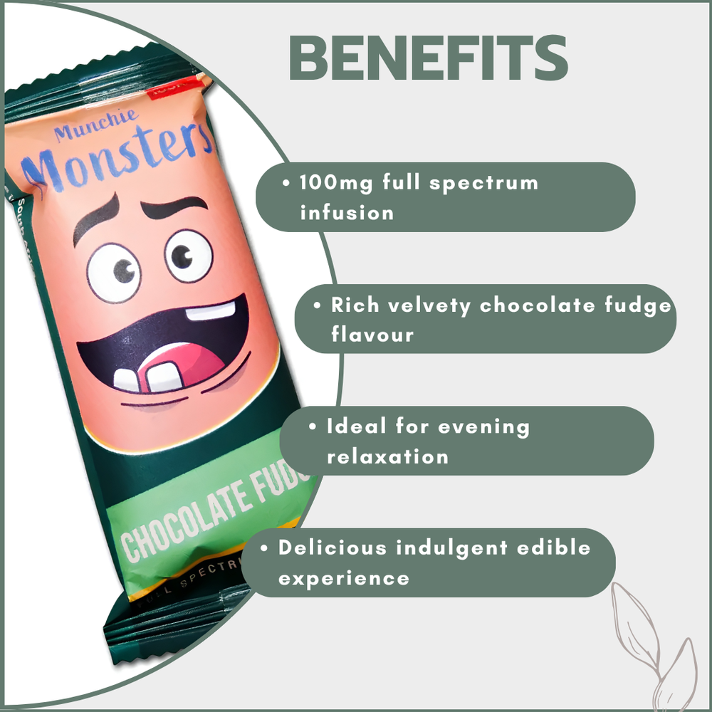 Monster Muncheez Chocolate Fudge Dream 100mg Full Spectrum