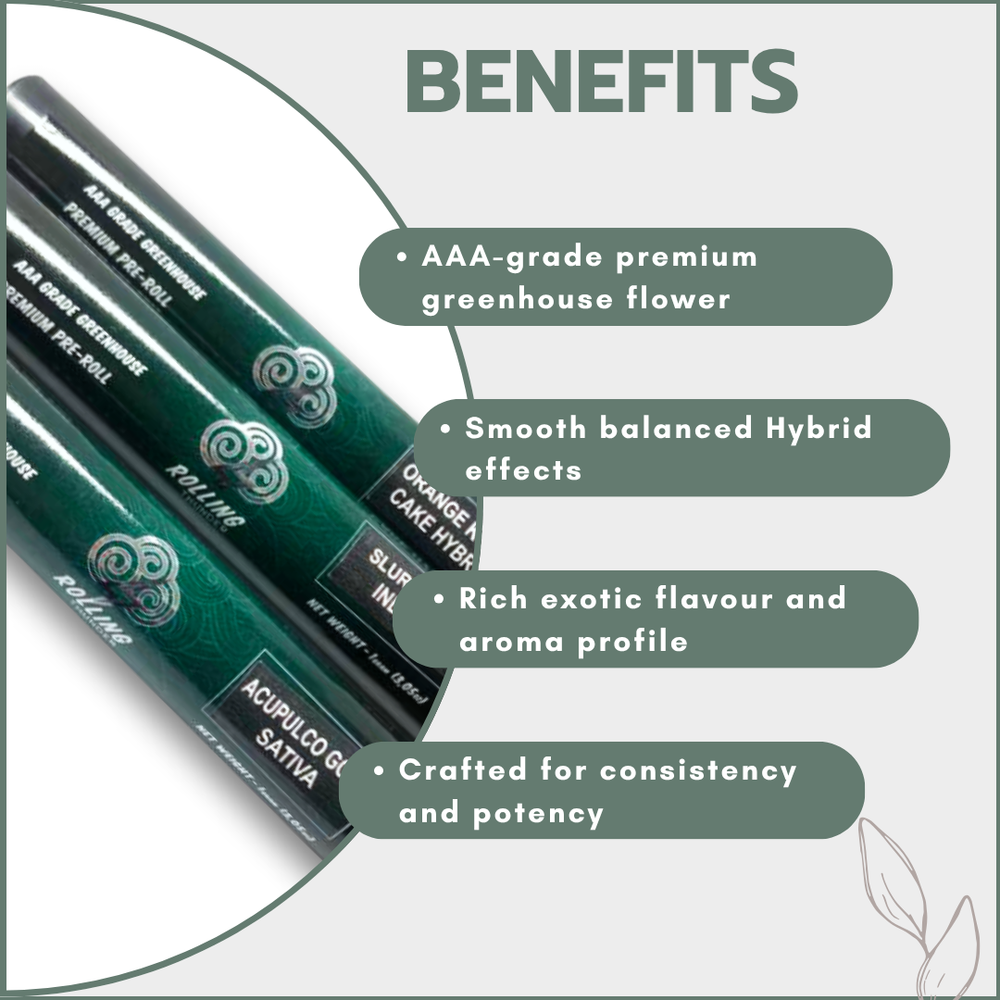 Rolling Thunder AAA Greenhouse Pre-Rolls - Hybrid