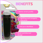 Pure Distillate Disposable Vapes 1ml - Strawberry Cough (Sativa)