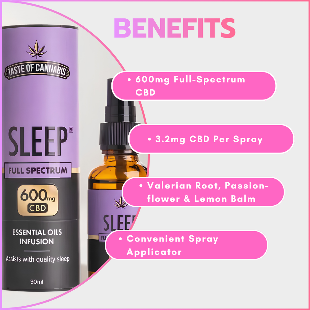 Sleep - 600mg Full Spectrum CBD Oil 30ml