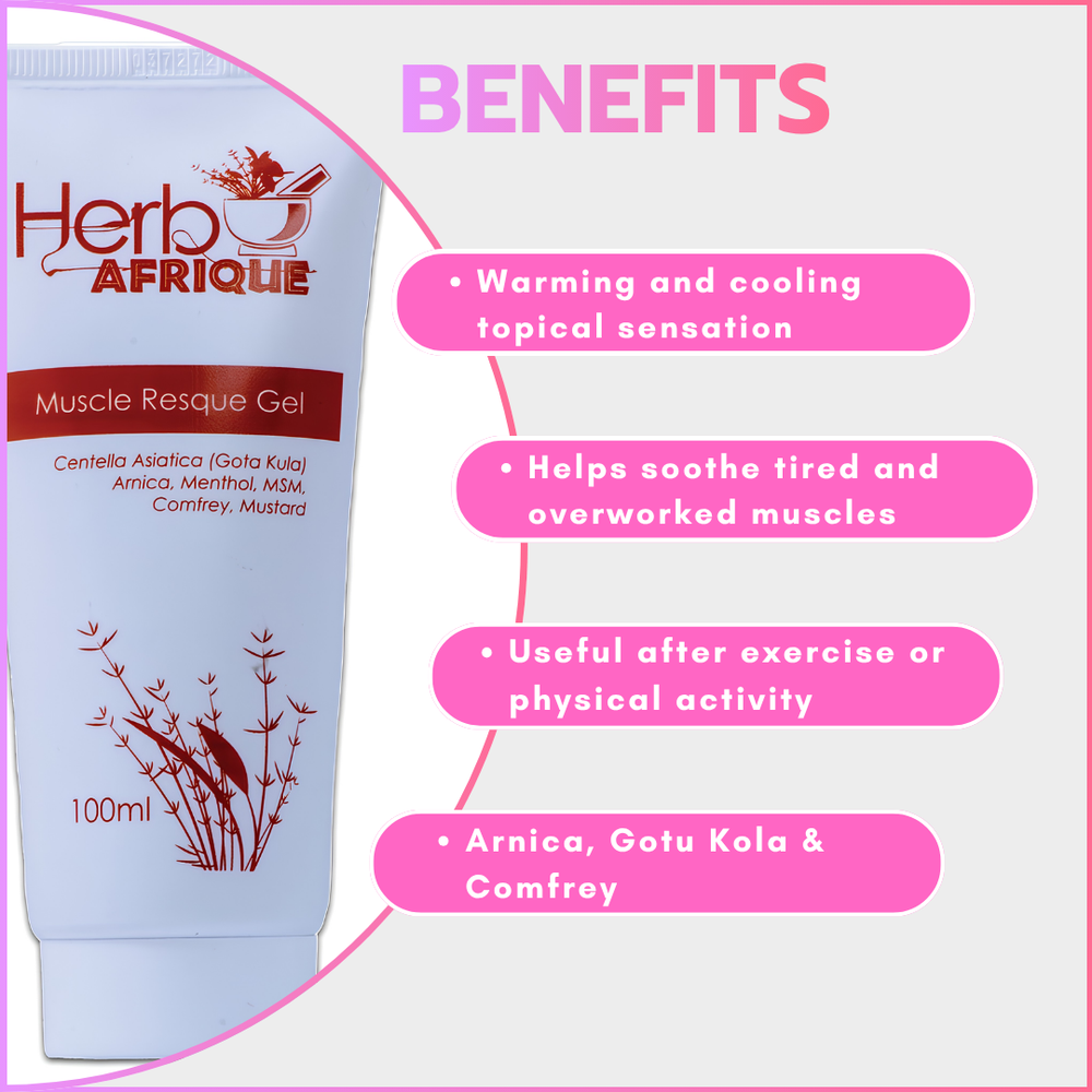 Herbafrique Muscle Resque Gel 100ml