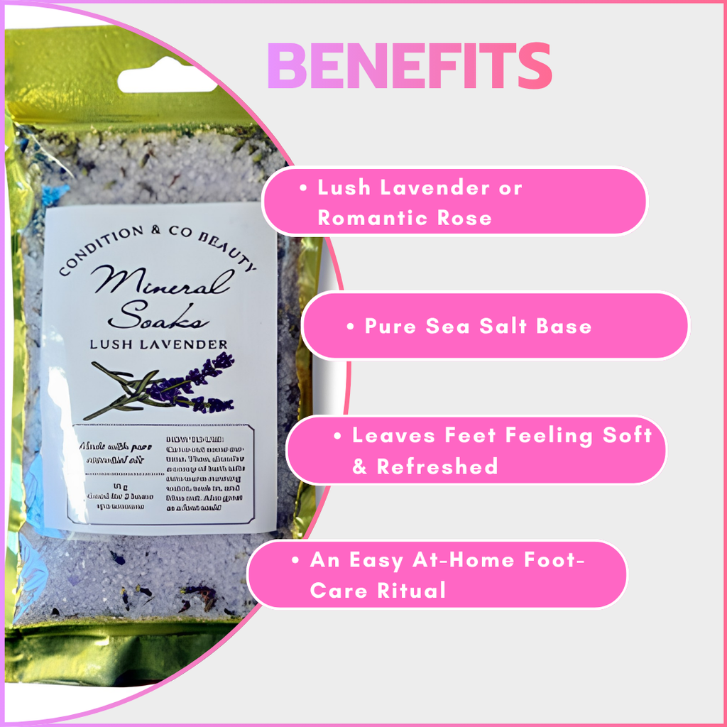 Luxury Mineral Foot Soak 150g