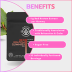 Red Kratom Gummies (10x1g)