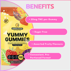 Sugar Free Yummy Gummies 200mg (10x20mg)