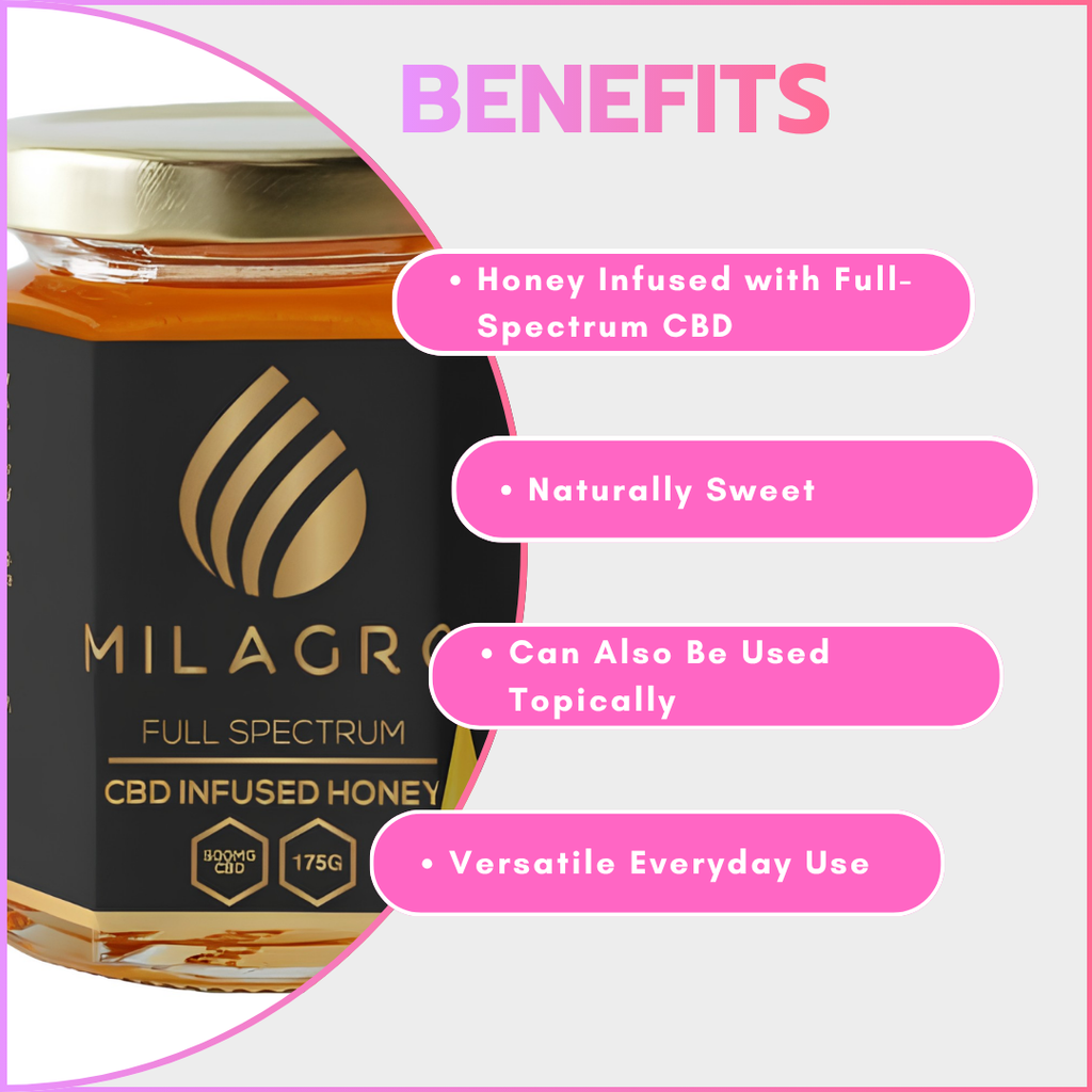 Milagro CBD Infused Honey 170g