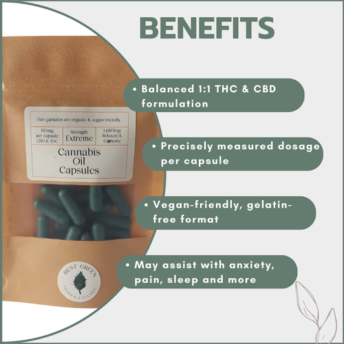 Cannabis (THC & CBD) Capsules 5's