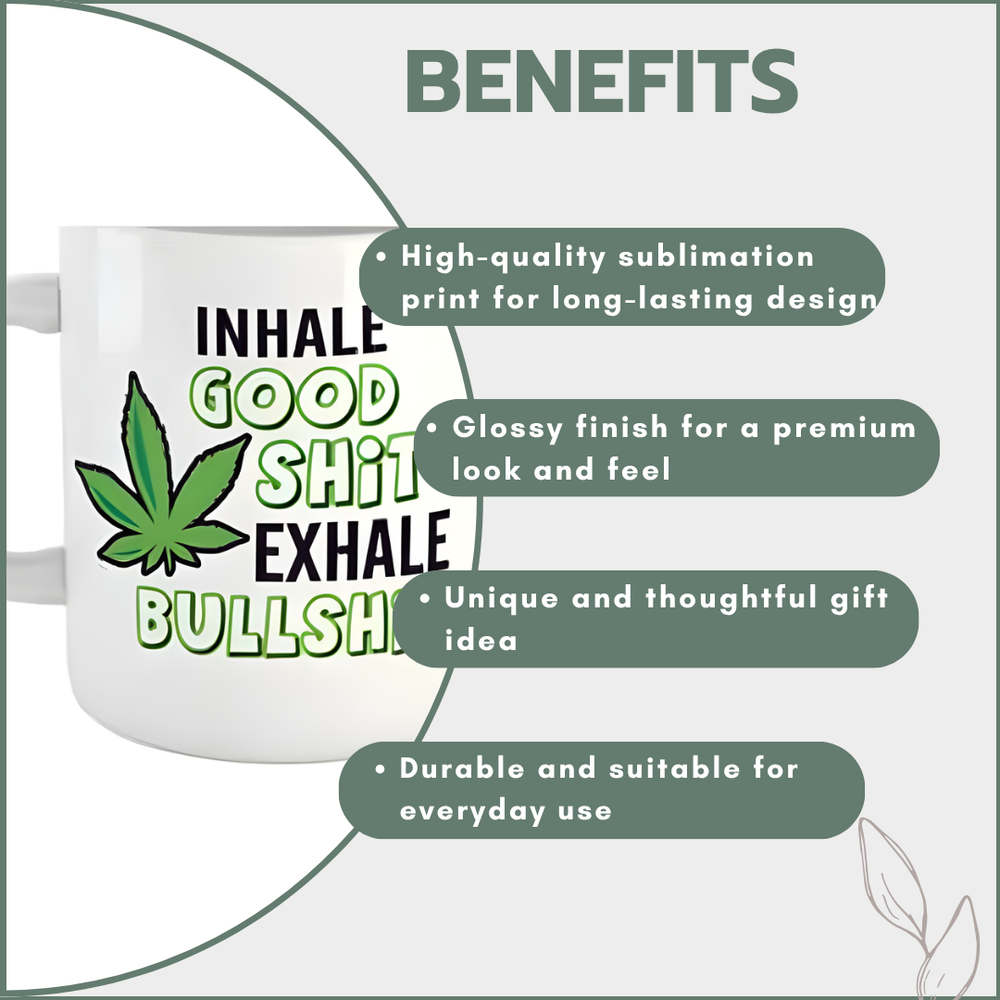 Coffee Mug - Inhale Exhale