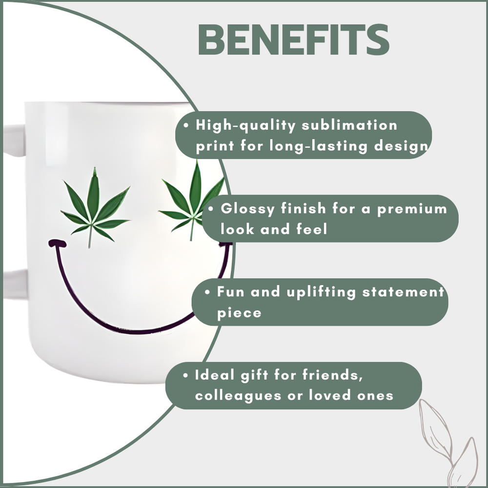 Coffee Mug - Weed Smile
