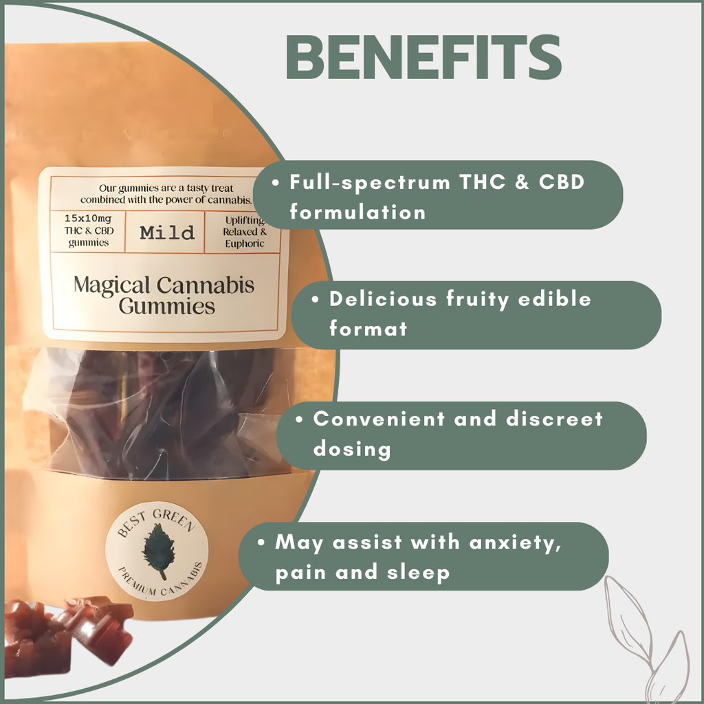 Magical Cannabis THC Gummies 150mg (15x10mg)