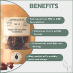 Magical Cannabis THC Gummies 150mg (15x10mg)