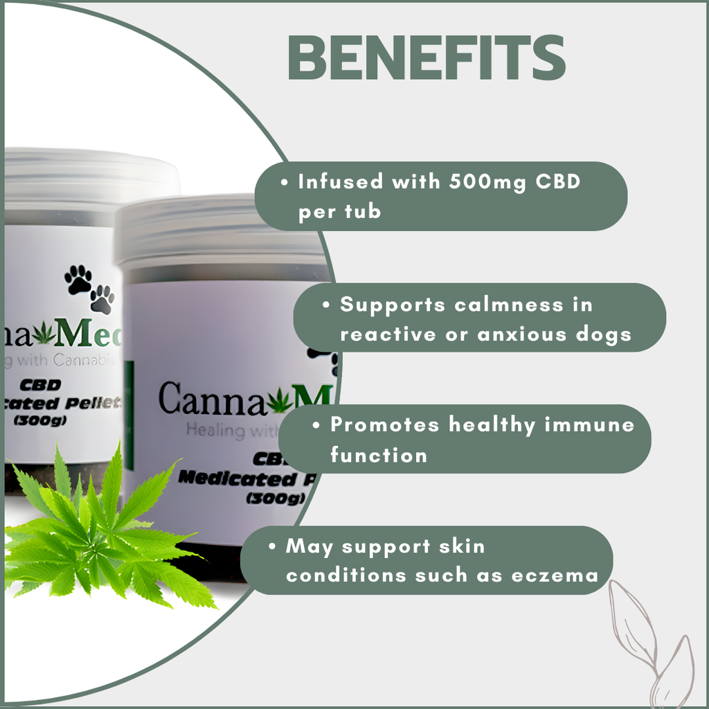 CBD Medicated Pellets 300g