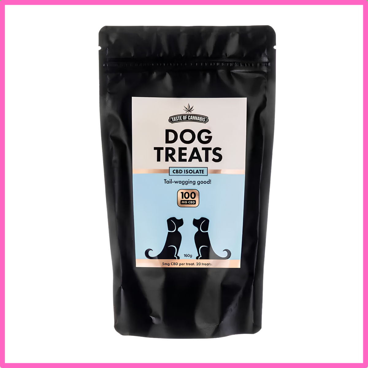 CBD Dog Treats - 100mg CBD Isolate (20x5mg)