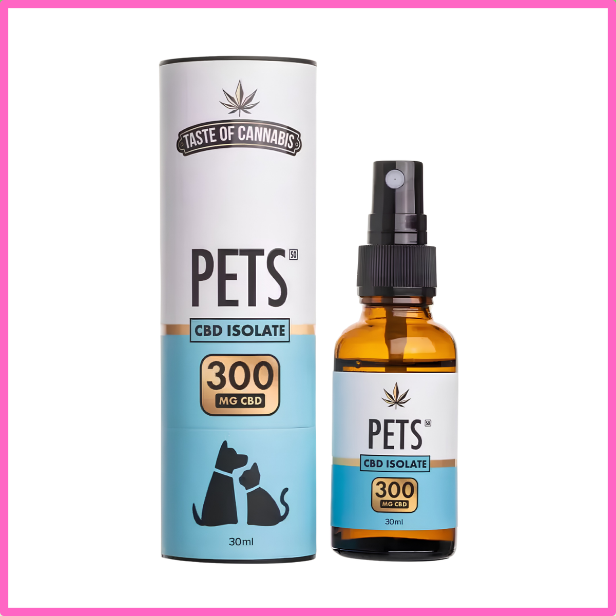 Pet Health - 300mg CBD Isolate Oil 30ml