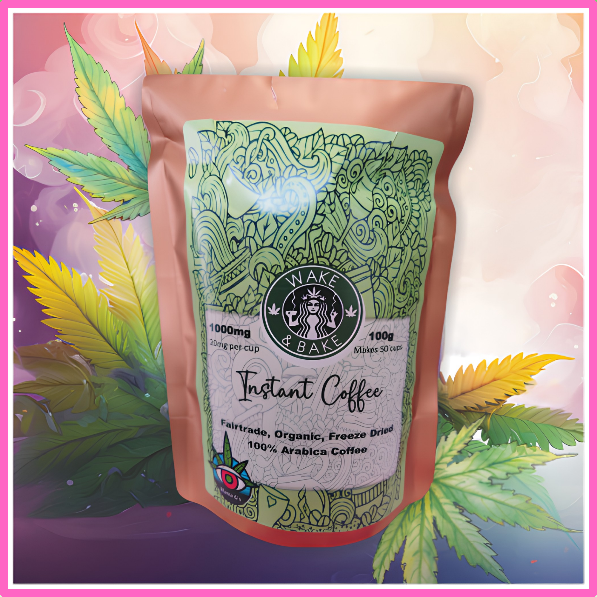 Instant Arabica Coffee (Black Edition, Dark Roast) 100g