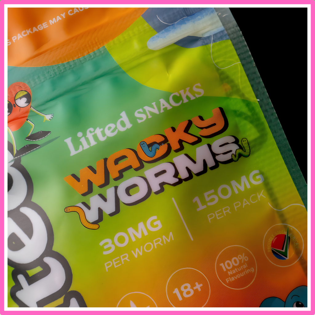 Gummies - Wacky Worms (150mg / 300mg)